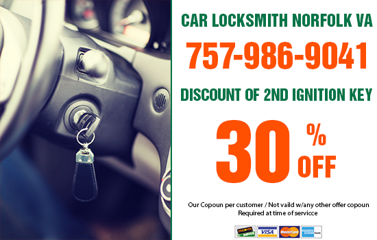 Car Locksmith Norfolk VA Coupon